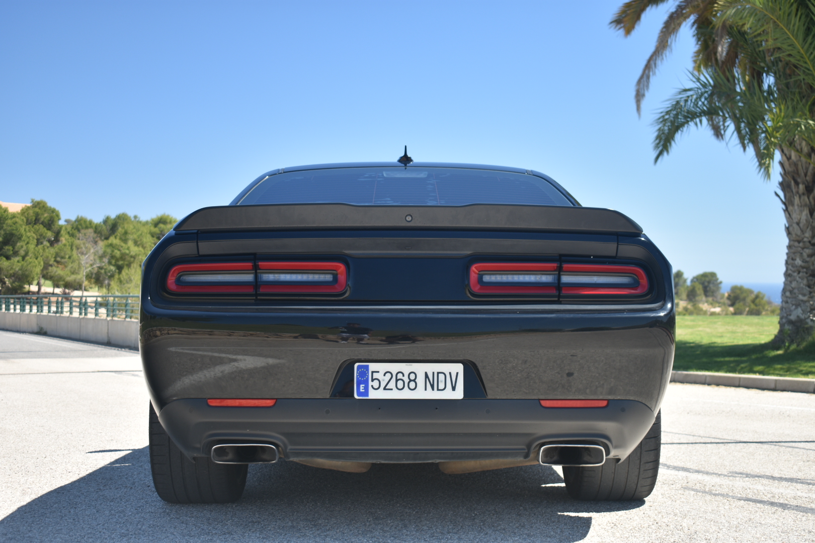 Dodge Challenger Scat Pack 6.4 V8 rental in Benidorm, Costa Blanca 4